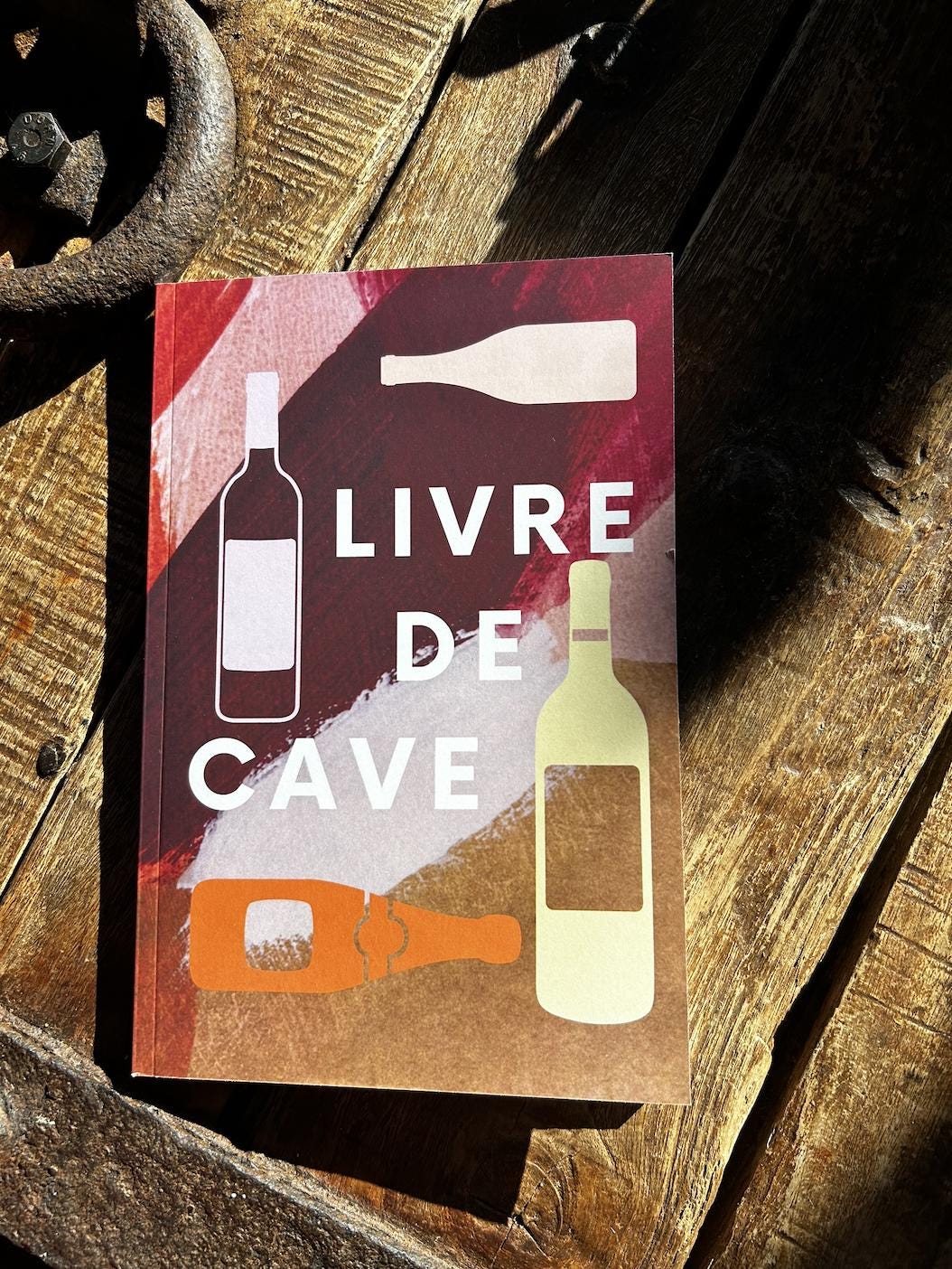 Livre de cave - l’outil indispensable pour tous les amateurs de vin - Cadeau pour Monsieur & Madame - Cadeau pour les passionnés de vin